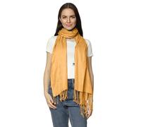 ALLEN & MATE Soft Ladies Scarves Pashmina Shawls and Wraps for Wedding Scarfs Handcrafted for Women Winter (Mustard)