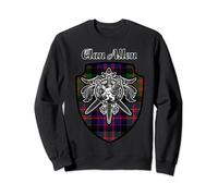Allen Scottish Clan Tartan Lion Sword Crest Sweatshirt
