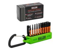 Allen Wrench Hex Bit Set - Railer 2 Inch Impact Driver 20pc Hex Bit Set With A Bit Holder & Carabiner. Premium S2 Steel, Ideal For Furniture Screws