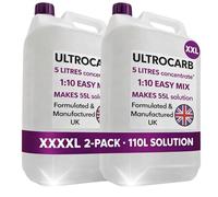 Allendale Ultrasonic Carburettor & Engine Cleaner 10L, UK Made, Makes 110L