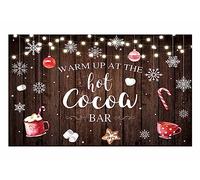 Allenjoy 5x3ft Rustic Brown Wood Winter Photography Backdrop for Newborn Kids 1st Birthday Party Decorations Supplies Snowflake Glitter Sparkle Props Baby Shower Cake Smash Pictures Shoot Background