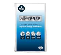 Aller-Ease Allergy Pillow Protector, Polyester, White, Standard