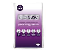 Aller-Ease Ultimate Pillow Protector, 88% Polyester 12% Nylon, White, Standard