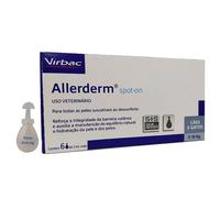 Allerderm Spot On For Dogs & Cats >10kg With Skin Problems 6 x 4ml Pipettes