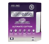 AllerEase Ultimate Allergy Protection and Comfort Zippered Mattress Protector, Queen