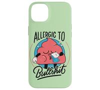 Allergic To Bullshit - Funny Retro Antisocial Humor Case for iPhone 14 Plus