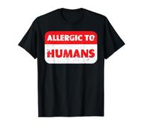Allergic to Humans Value Graphic T-Shirt