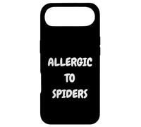 Allergic to Spiders Funny Arachnophobia Spider Fear Hater Case for iPhone Air