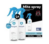 Allergoff Dust Mite Spray 100% Non-Toxic - Most Effective Mite Spray for Mattresses & Upholstery - Suitable for Households with Children & Pets - Control for Allergy Sufferers - 28.16 fl oz (800ml)