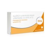 Allergy & Hayfever Relief Loratadine 180 Tablets 30 Tablets | x6 Pack