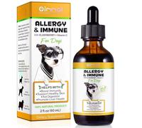 Allergy & Immune for dogs Itchy Skin Relief, Anti Inflammatory Supplement, Boost Immunity, Support Healthy Skin, Aid Digestion.100% Natural, 60ml.