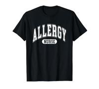 Allergy Nurse Nursing Student Design for Women Men Nurse Value Graphic T-Shirt, Men, Black, S