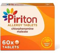 Allergy Relief Tablets - 60 Tablets for Fast Relief from Hay Fever, Allergies & Skin Reactions