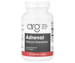 Allergy Research Group, Adrenal, Natural Glandular, 150 Vegicaps