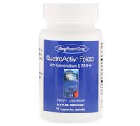 Allergy Research Group, QuatreActiv Folate, 4th Generation 5-MTHF, 90 Vegetarian Capsules
