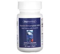 Allergy Research Group, Vitamin D3 Complete 5000, 60 Veggie Softgels