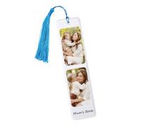 AllerPierce Personalised Photo Bookmark Gifts for Women Men Teacher, Custom Picture Acrylic Book Marks, Personalised Memorial Photo Gifts for Graduation Birthday Christmas Mum Friends