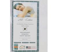 Allersoft Cotton Body Dust Mite and Allergy Control Pillow Protector, 20 by 72-Inch