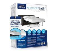 Allersoft| Queen Sleeper Sofa Mattress Cover with Secure Locking Zipper. Creates a Natural Seal On All Sides of Your Pull-Out Sofa Mattress from Liquids, Dust, Pet Dander, Pollen & More