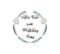 Alles Gute Sum Muttertag Oma Women's T-Shirt - White - L - White