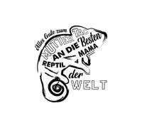 Alles Gute Zum Muttertag An Die Besten Reptil Mama Der Welt Women's T-Shirt - White - XXL - White