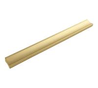 ALLES IM GRIFF Alto LA Furniture Handle 160 mm Flat Drawer Handle Width 200 mm Ideal Drawers Aluminium Matt Gold