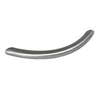 ALLES IM GRIFF Kreios LA Furniture Handle 96 mm Width 112 mm Brushed Stainless Steel