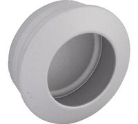 ALLES IM GRIFF Zaran Handle Recessed Sliding Door Inlet Handle Diameter 36 mm Die-Cast Zinc Aluminium Coloured