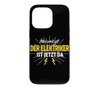 Alles Wird Gut Elektriker Quote Graphic Der Ist German Bolts Case for iPhone 13 Pro
