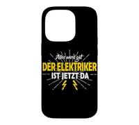 Alles Wird Gut Elektriker Quote Graphic Der Ist German Bolts Case for iPhone 14 Pro