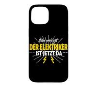 Alles Wird Gut Elektriker Quote Graphic Der Ist German Bolts Case for iPhone 15