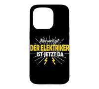 Alles Wird Gut Elektriker Quote Graphic Der Ist German Bolts Case for iPhone 15 Pro