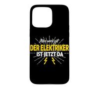 Alles Wird Gut Elektriker Quote Graphic Der Ist German Bolts Case for iPhone 15 Pro Max