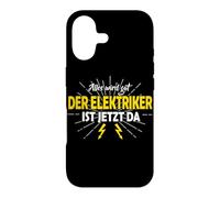 Alles Wird Gut Elektriker Quote Graphic Der Ist German Bolts Case for iPhone 17