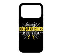 Alles Wird Gut Elektriker Quote Graphic Der Ist German Bolts Case for iPhone 17 Pro