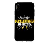 Alles Wird Gut Elektriker Quote Graphic Der Ist German Bolts Case for iPhone XS Max