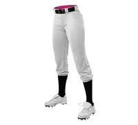 Alleson Ahtletic Womens Fastpitch/softball Speed Pant, White, M EU