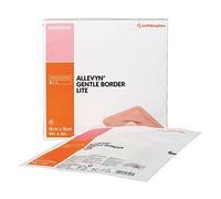 Allevyn 66800834 Gentle Border Lite Dressings, 7.5 cm x 7.5 cm (Pack of 10)