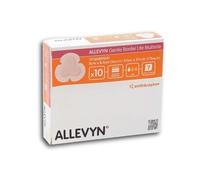 ALLEVYN Gentle Border LITE MULTISITE 8CM X 8.4CM Foam Backed Dressing - 10 DRESSINGS