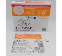 Allevyn Gentle Border Lite Oval 8.6cm x 7.7cm Box of 10 - REF: 66801013