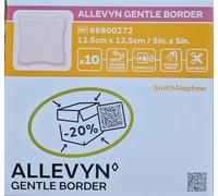 Allevyn Gentle Foam Border Dressing: Pack of 10