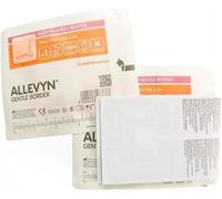 Allevyn Gentle Foam Border Dressing Pads (10 pieces) 7.5x7.5cm/3in.x3in