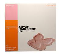 Allevyn Gentle Border Heel Adhesive Foam Dressings 23cm x 23.2cm x 5