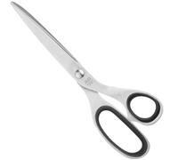 ALLEX Japanese All Stainless Steel Office Scissors (S-200), Made in Japan, Silver