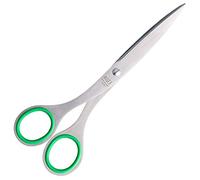 ALLEX Left Handed Scissors - Adult Japanese Stainless Steel Office Scissors (S-165L), Silver