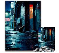 Alley Cat 1000 Piece Jigsaw Puzzle Paper Puzzles Challenging Brain Teaser for Teenagers Family Game Night Fun 1000 PCS(38x26cm)