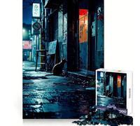 Alley Cat Jigsaw Puzzles 1000 Pieces for Teenagers Sharp Memory Calm Leisure Neat Edges Festive Gift (38x52cm)