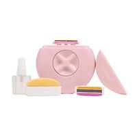 Alleyoop Portable Travel Razors For Women - Perfect For Touch Ups On-The-Go - Includes Refillable Blades, Moisturizing Bar & Water Spray Bottle - Safe For All/Sensitive Skin Types (Dusty Pink)