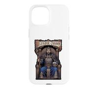 Allfather Odin Alfadir Norse Mythology Throne Graphic Case for iPhone 15