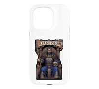 Allfather Odin Alfadir Norse Mythology Throne Graphic Case for iPhone 15 Pro